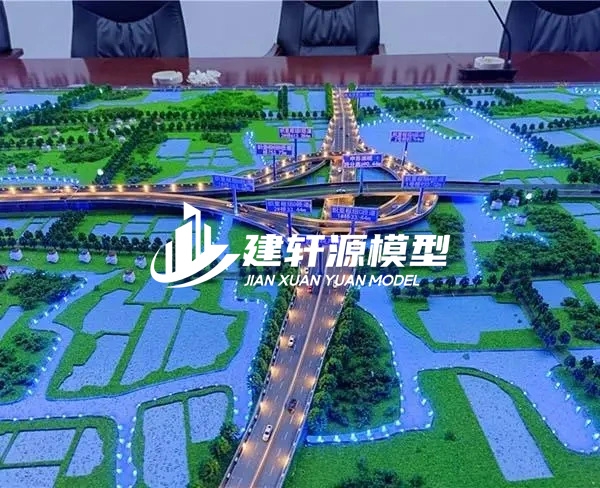 清涧高速公路沙盘定制